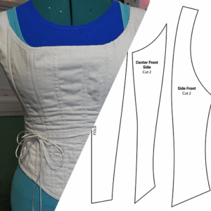 Vaguely Historical Corset Pattern