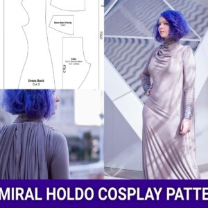 Vice Admiral Holdo Cosplay Pattern