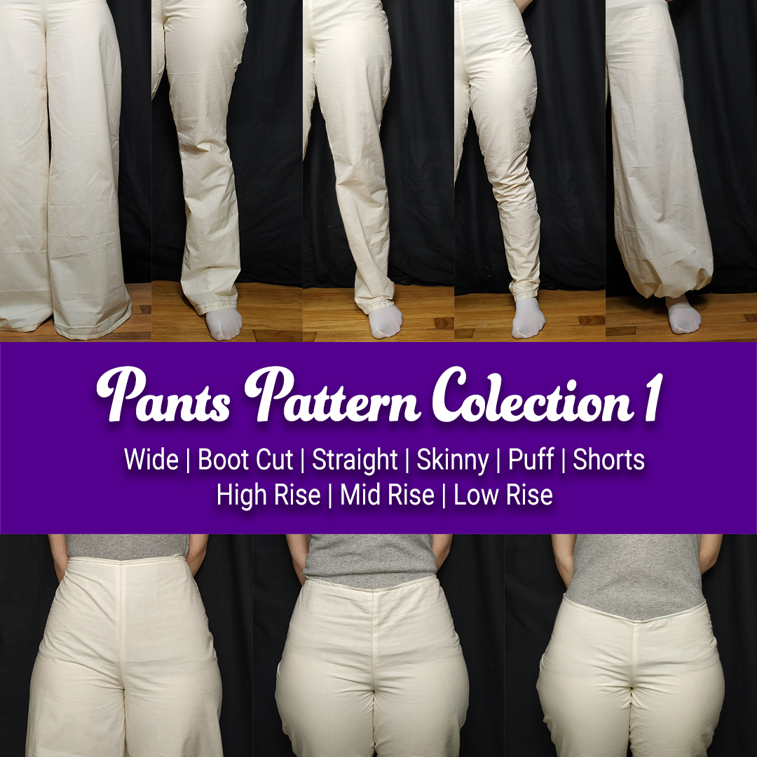 Pants Pattern Collection 1