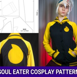 Sweatshirt Pattern | Soul Eater Cosplay